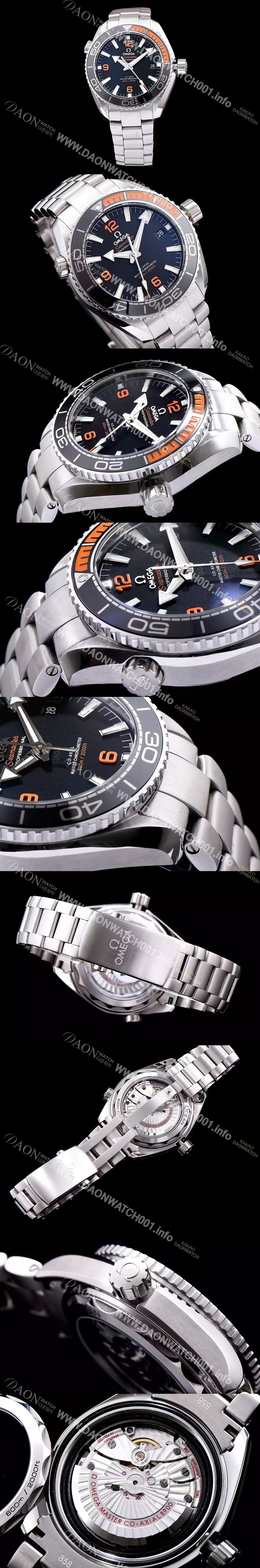 홍콩명품 [오메가] 남성용 시마스터 블랙 다이얼 오토매틱 무브먼트 OMG0341