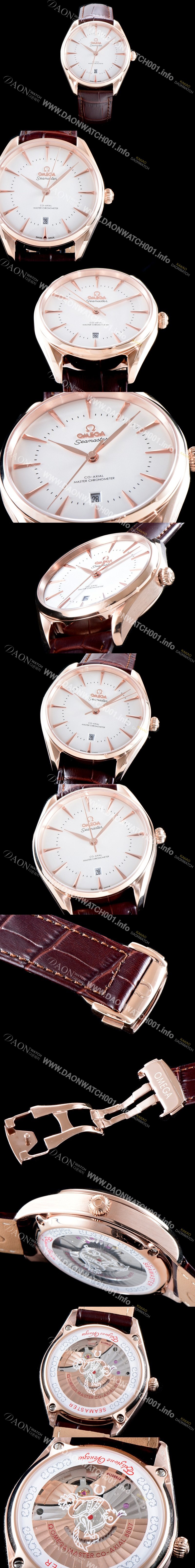 홍콩명품 [오메가] 남성용 시마스터 클래식 영국 에디찌오네 베네치아 베니션 511.53.40.20.02.001 화이트 다이얼 오토매틱 무브먼트 OMG0021