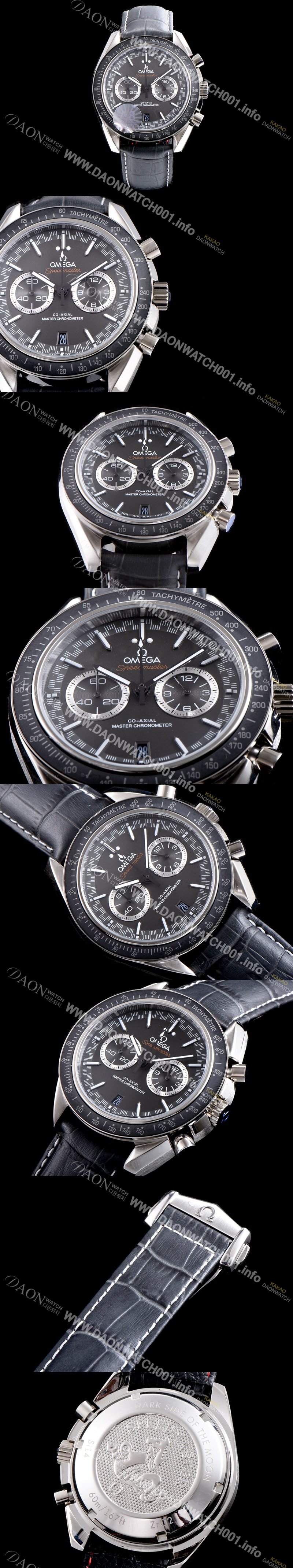홍콩명품 [오메가] 남성용 스피드마스터 329.23.44.51.06.001 레이싱 코-액시얼 마스터 크로노미터 타키미터 크로노그래프 그레이 다이얼 일본 수입산 쿼츠 무브먼트 OMG00004