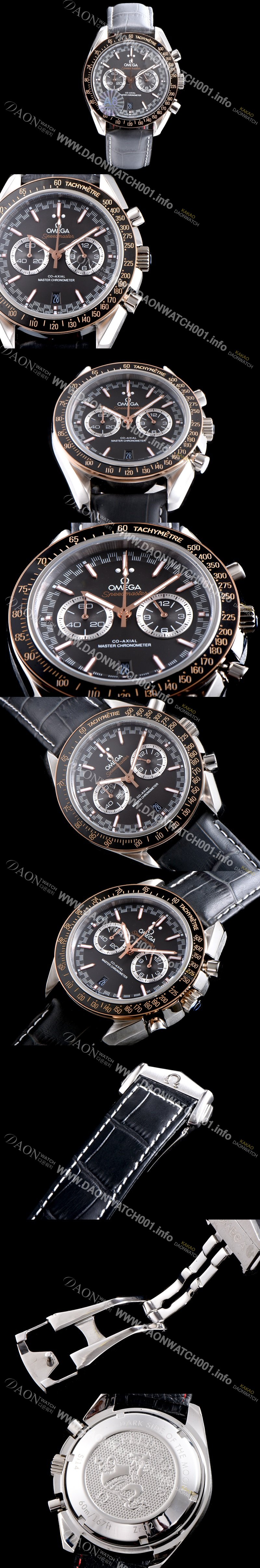 홍콩명품 [오메가] 남성용 스피드마스터 329.23.44.51.06.001 레이싱 코-액시얼 마스터 크로노미터 타키미터 크로노그래프 그레이 다이얼 일본 수입산 쿼츠 무브먼트 OMG0001