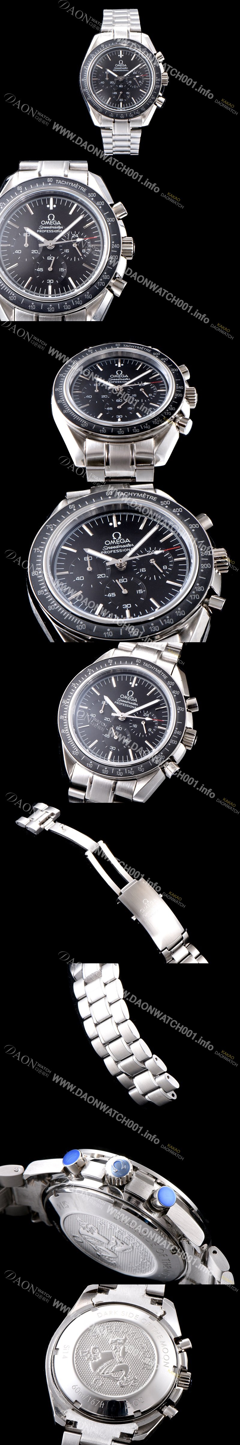 홍콩명품 [오메가] 남성용 스피드마스터 311.30.42.30.01.006 문워치 프로페셔널 크로노그래프 블랙 다이얼 브레이슬릿 일본 수입산 쿼츠 무브먼트 OMG0542