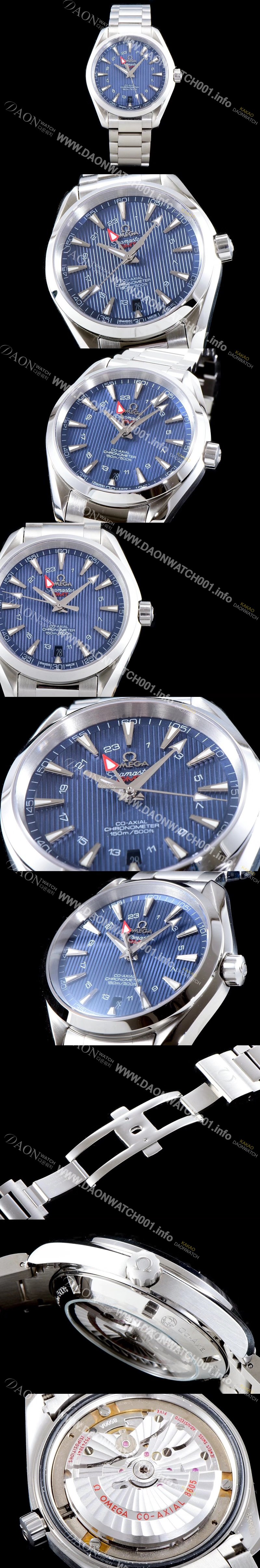 홍콩명품 [오메가] 남성용 뉴 스틸 업!!시마스터 아쿠아 테라 231.10.43.22.03.001