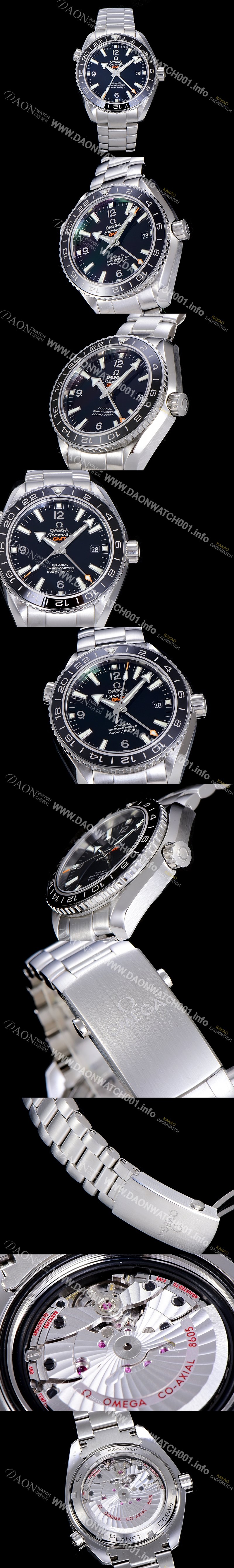 홍콩명품 [오메가] 남성용 시마스터 232.30.44.22.01.001 플래닛 오션 코엑시얼 지엠티 블랙다이얼 OMG08244