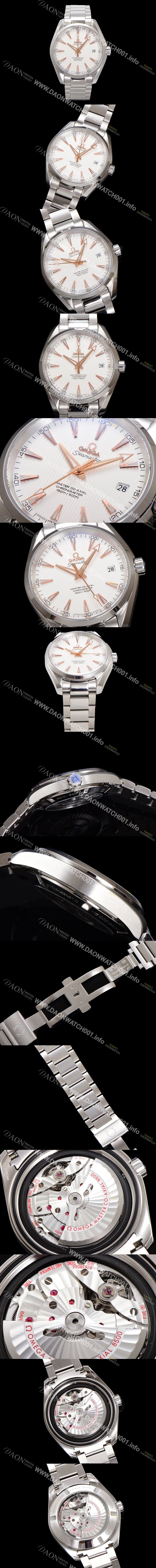 홍콩명품 [오메가] 남성용 씨마스터 231.13.42.21.02.003 아쿠아테라 150M 코-액시얼 41.5mm 실버 다이얼 오토매틱 무브먼트 omg20225