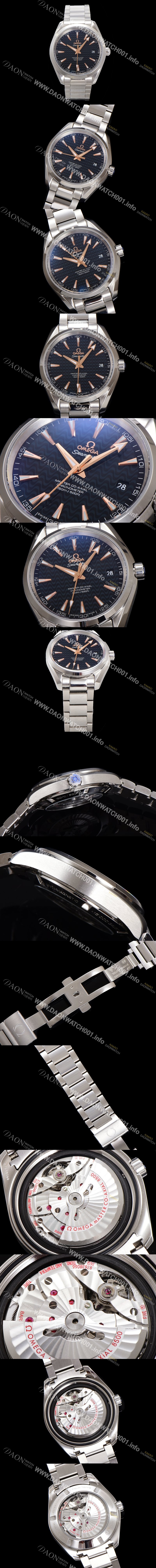홍콩명품 [오메가] 남성용 씨마스터 231.10.42.21.01.006 아쿠아테라 150M 마스터 코-액시얼 41.5MM 크로노미터 블랙 다이얼 오토매틱 무브먼트 omg20231