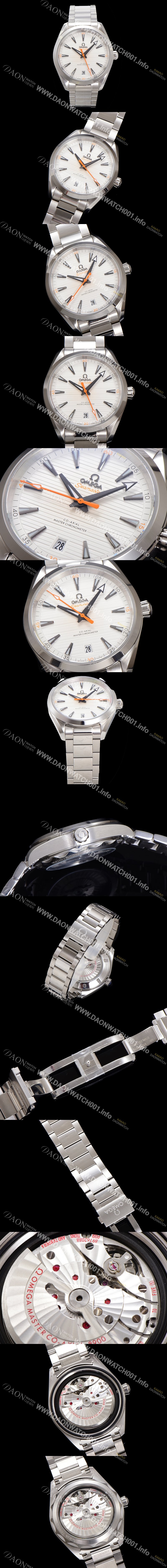 홍콩명품 [오메가] 남성용 씨마스터 220.10.41.21.02.001 아쿠아테라 코-액시얼 41mm 오토매틱 Cal.8900 타입 실버 다이얼 omg20233