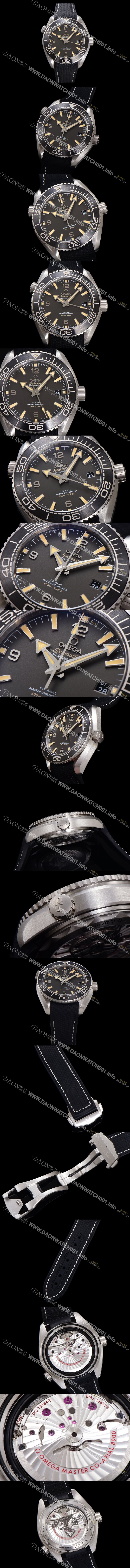 홍콩명품 [오메가] 남성용 씨마스터 신제품 215.32.44.21.01.002 플래닛 오션 600m 코-액시얼 마스터 크로노미터 43.5mm 오토매틱 Cal.8900 타입 우레탄줄 딤그레이 다이얼 omg20252