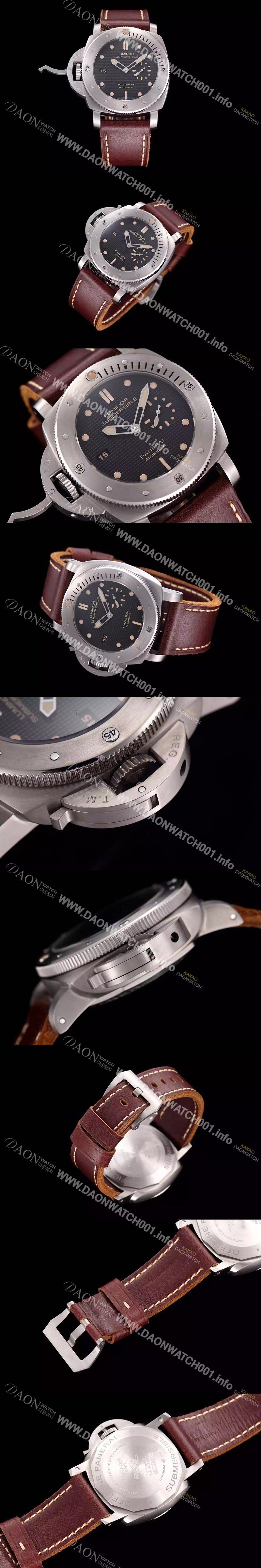 홍콩명품 [파네라이] 남성용 루미너 1950 서브미시블 PAM00569 블랙 다이얼 PAN0433