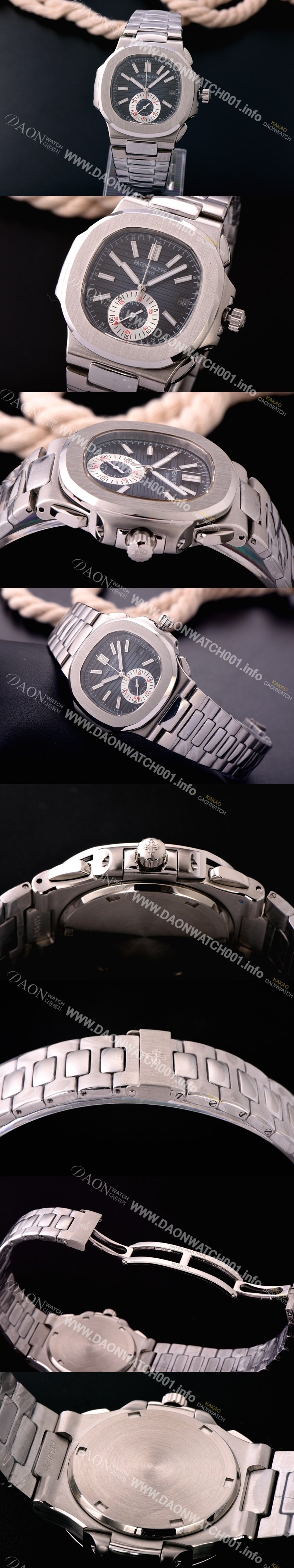 홍콩명품 파텍필립 노틸러스 스위스 쿼츠 블루 다이얼 PAT0425