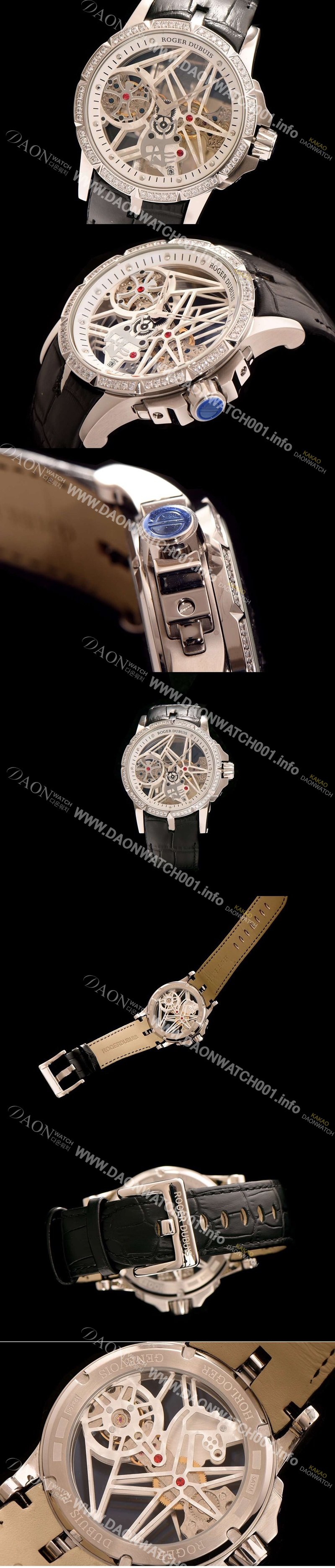 홍콩명품 [로저드뷔] 남성용 엑스칼리버 아시안 오토매틱 무브먼트 ROG4215