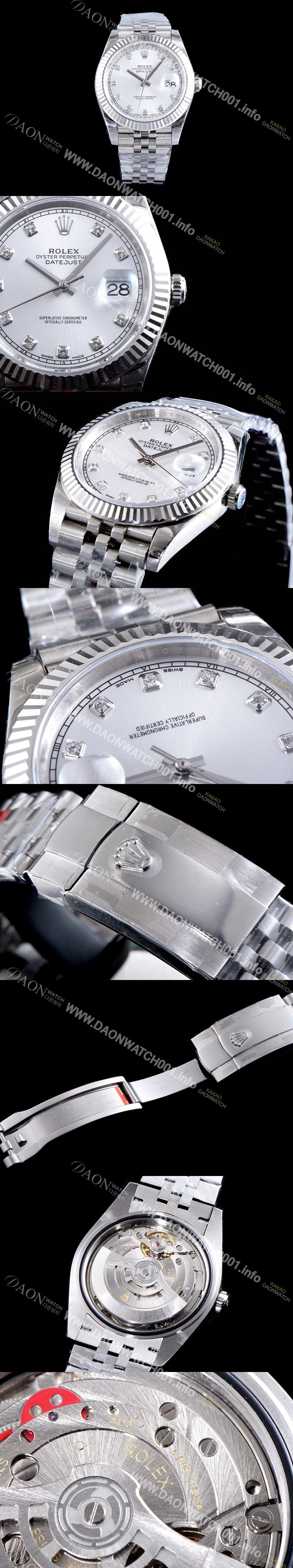 홍콩명품 [로렉스] 남성용 데이저스트II 실버 다이얼 오토매틱 무브먼트 ROL0005