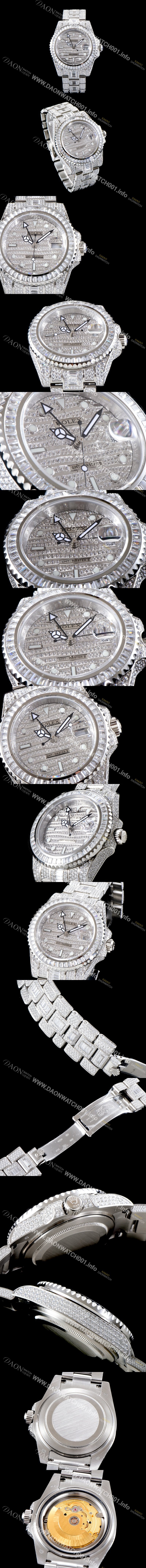 홍콩명품 [로렉스] 남성용 최신버전 지엠티 마스터II 116769TBR-74779B 1:1수공셋팅 일본산주얼!! 바게트