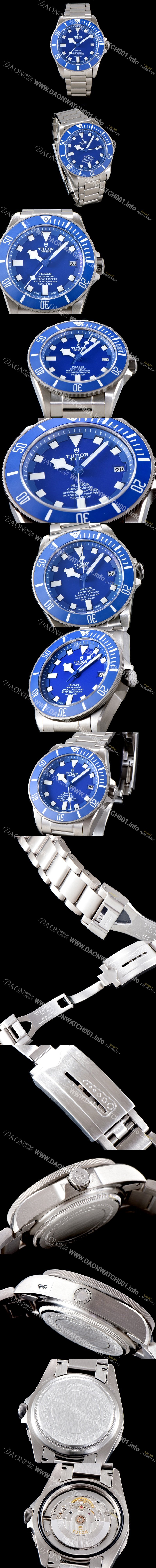 홍콩명품 [튜더] 남성용 폴라고 블루 다이얼 오토매틱 무브먼트 TUD4240