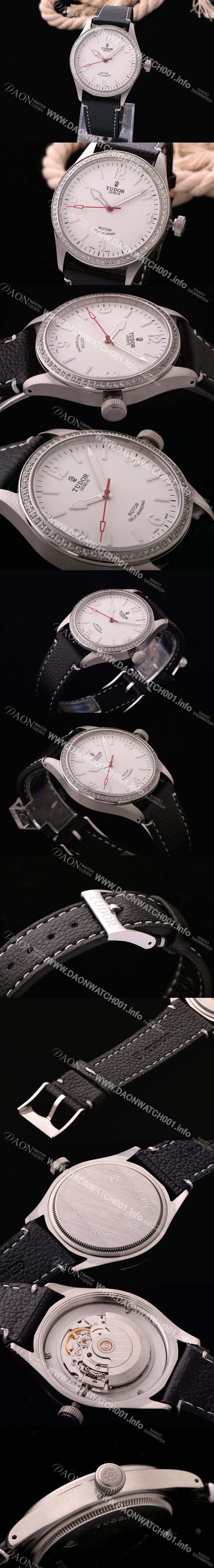 홍콩명품 [튜더] 남성용 헤리티지 화이트 다이얼 오토매틱 무브먼트 TUD4245