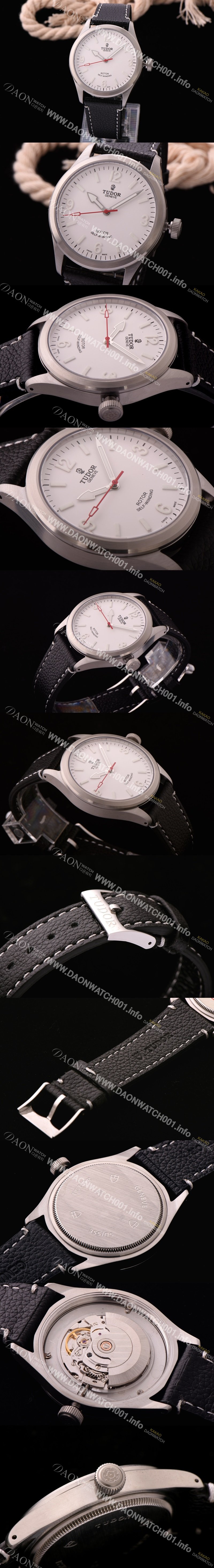 홍콩명품 [튜더] 남성용 헤리티지 화이트 다이얼 오토매틱 무브먼트 TUD4241