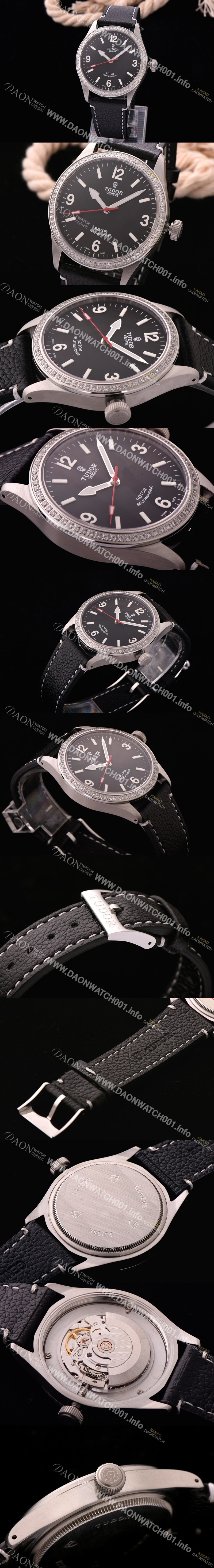 홍콩명품 [튜더] 남성용 헤리티지 블랙 다이얼 오토매틱 무브먼트 TUD4240