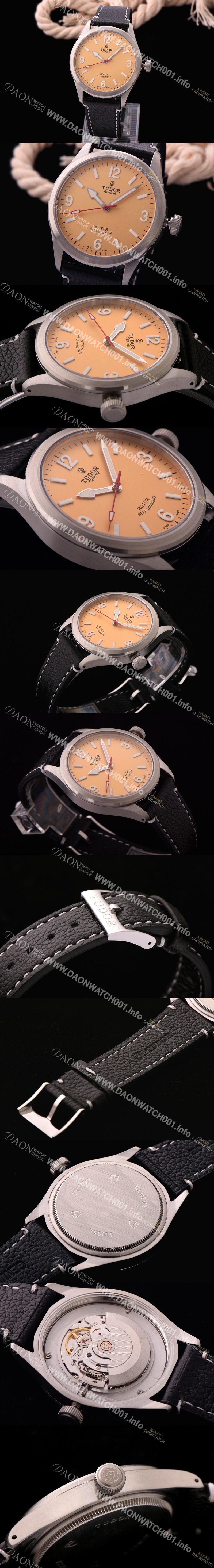 홍콩명품 [튜더] 남성용 헤리티지 옐로 다이얼 오토매틱 무브먼트 TUD4222