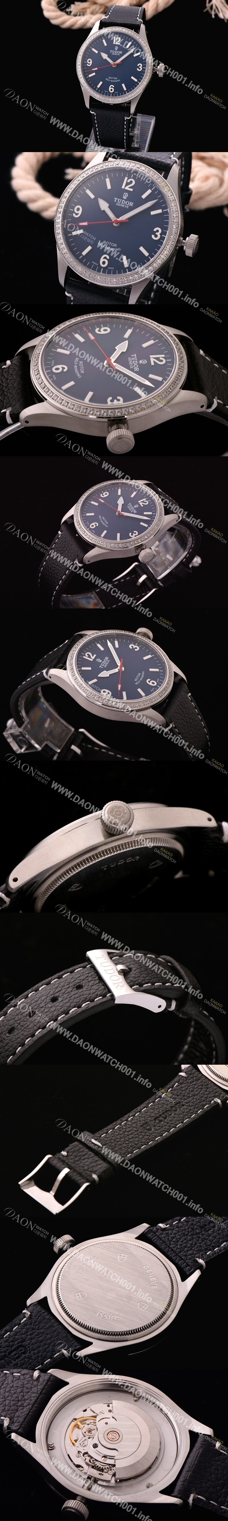 홍콩명품 [튜더] 남성용 헤리티지 블루 다이얼 오토매틱 무브먼트 TUD4221