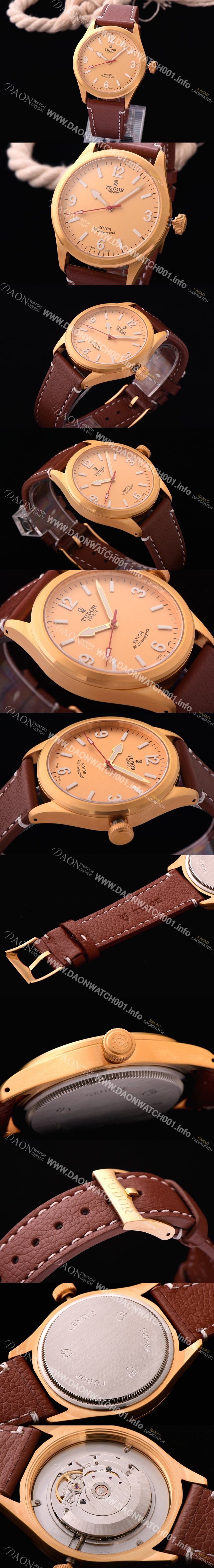 홍콩명품 [튜더] 남성용 헤리티지 옐로 다이얼 오토매틱 무브먼트 TUD4225