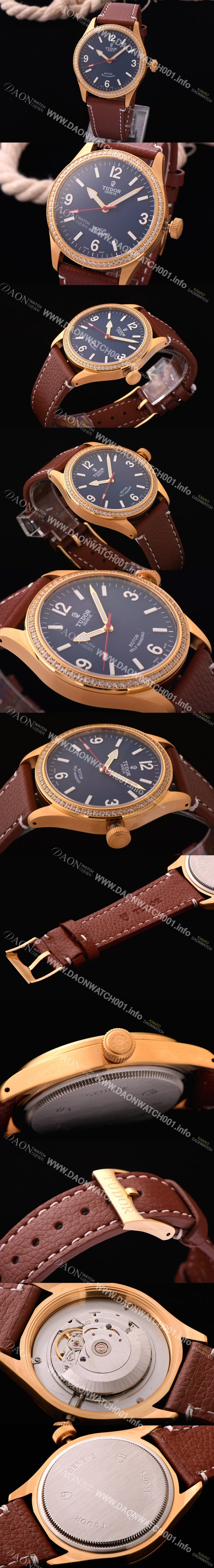 홍콩명품 [튜더] 남성용 헤리티지 블루 다이얼 오토매틱 무브먼트 TUD4220