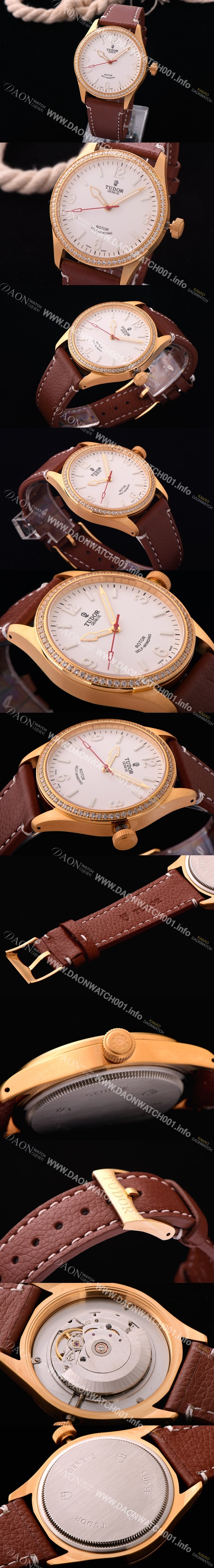 홍콩명품 [튜더] 남성용 헤리티지 화이트 다이얼 오토매틱 무브먼트 TUD4210