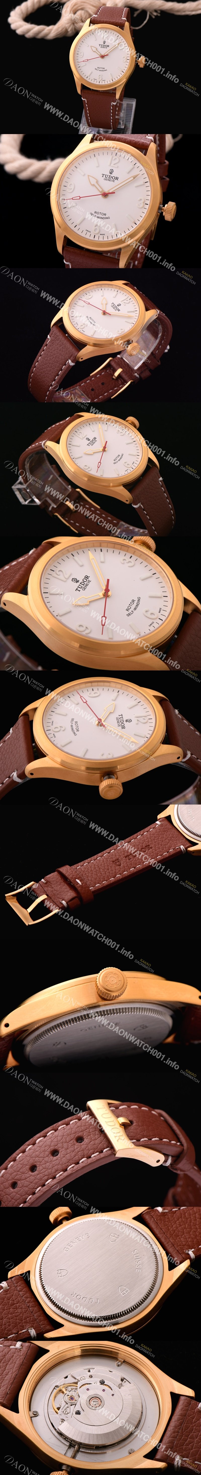 홍콩명품 [튜더] 남성용 헤리티지 화이트 다이얼 오토매틱 무브먼트 TUD4214