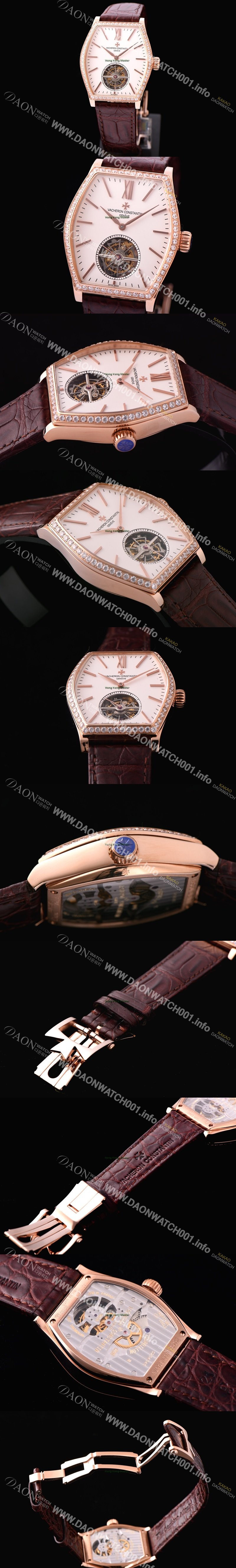 홍콩명품 [바쉐론콘스탄틴] 남성용 메트 시리즈 화이트 다이얼 투어빌론 무브먼트 VAC0411