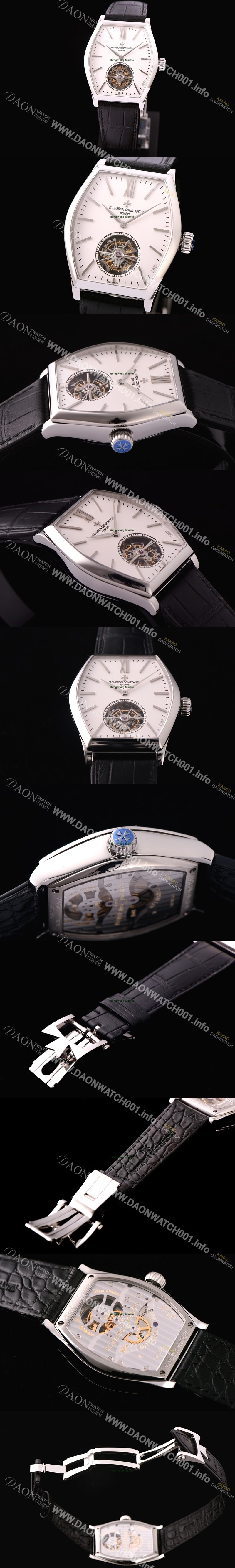 홍콩명품 [바쉐론콘스탄틴] 남성용 메트 시리즈 화이트 다이얼 투어빌론 무브먼트 VAC0415