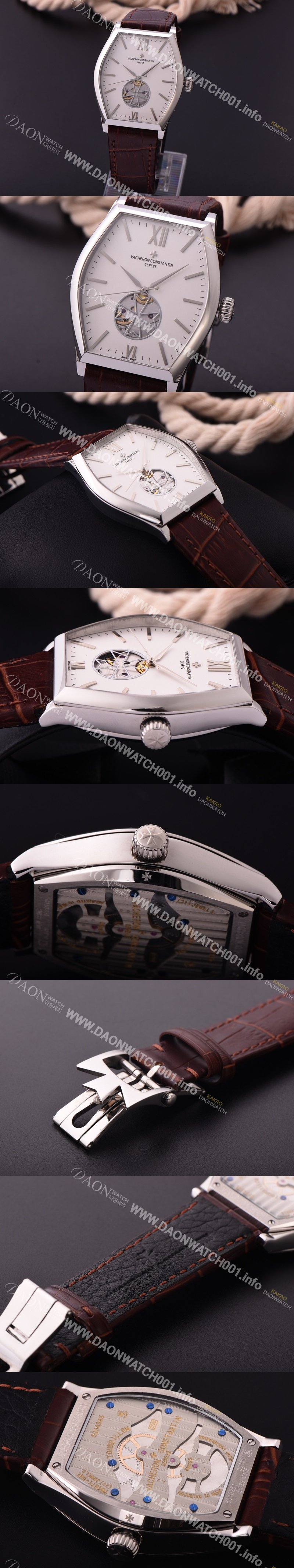 홍콩명품 [바쉐론콘스탄틴] 남성용 메트 시리즈 화이트 다이얼 투어빌론 무브먼트 VAC0400