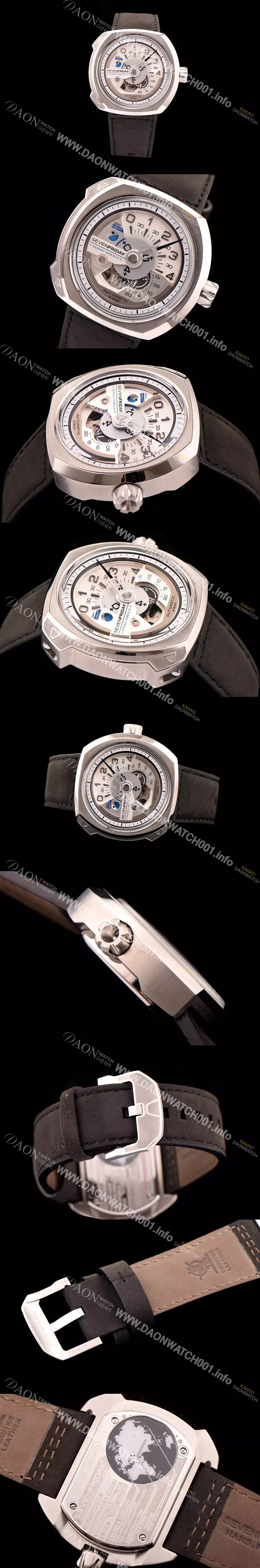 홍콩명품 [세븐프라이데이] 남성용 1:1 베스트 에디션 G화이트 다이얼 오토매틱 무브먼트 SEV4243