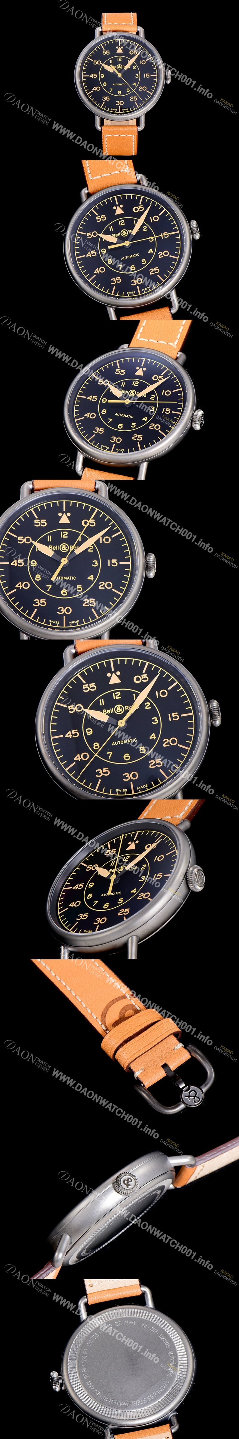 홍콩명품 [벨엔로스]남성용  빈티지 RWW192 45미리 오토매틱 블랙다이얼  BEL72924