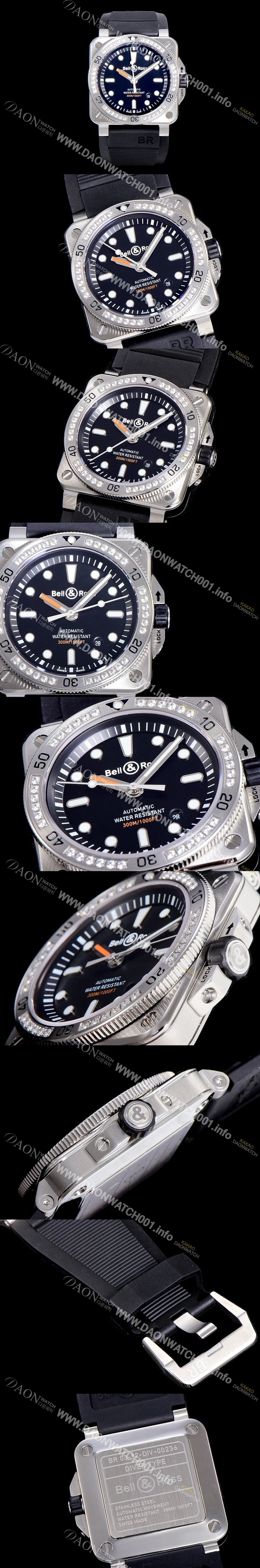 홍콩명품 [벨엔로스]남성용 R-03 인스트루먼트 18K 로즈골드 오토매틱 42미리 블랙다이얼 BEL74001