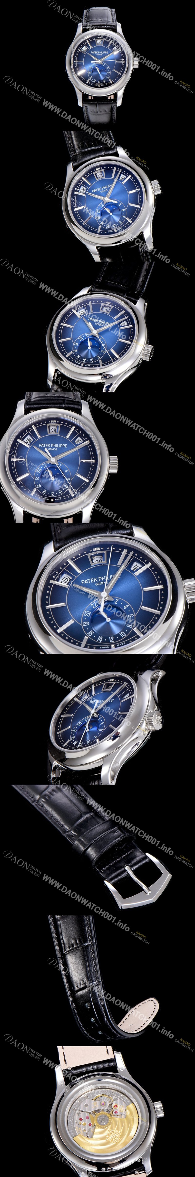 홍콩명품 [파텍필립]남성용 애뉴얼 캘린더 Ref 5205G 칼리버 324 S C 오토매틱 스페셜모델 블루다이얼 JAG70695