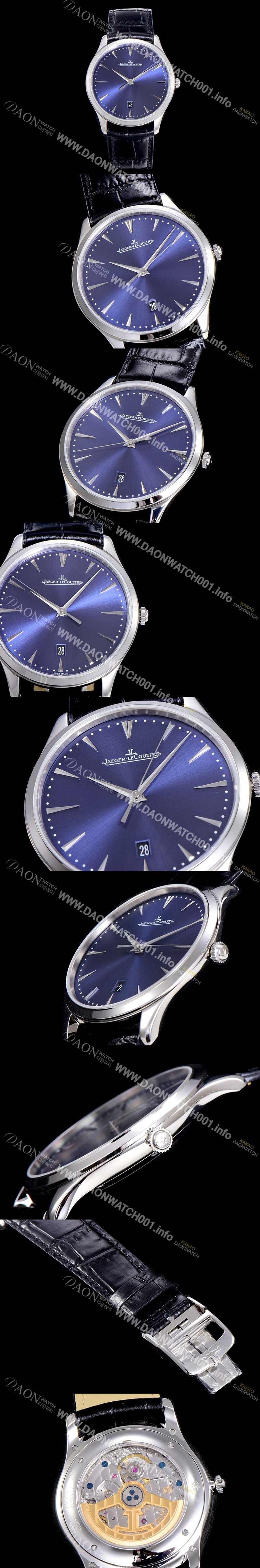 홍콩명품 [예거 르꿀뜨르]남성용  마스터 1288420 40mm 오토매틱 블루다이얼 JAG91828