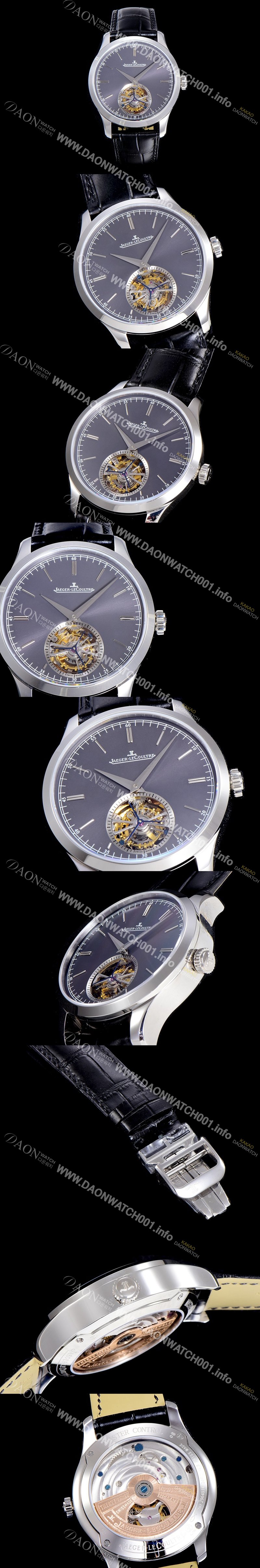 홍콩명품 [예거 르꿀르뜨]남성용 마스터 그랜드 트랜디션 투어빌론 수동/기계식 42미리 그레이다이얼 JAG18294