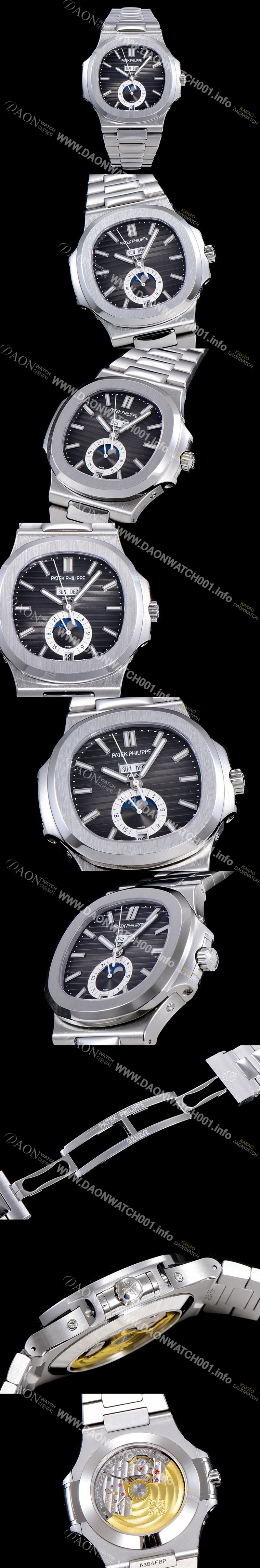 홍콩명품 [파텍필립]남성용 노틸러스 오토매틱 40mm 그레이다이얼 오토매틱 PAT59126