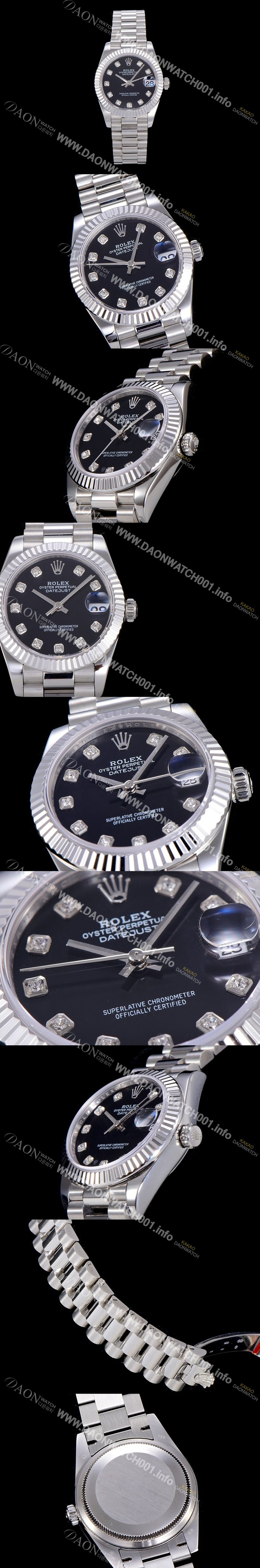 홍콩명품 [로렉스]여성용 레이디 데이져스트 31mm 오토매틱 그레이다이얼 ROL41842