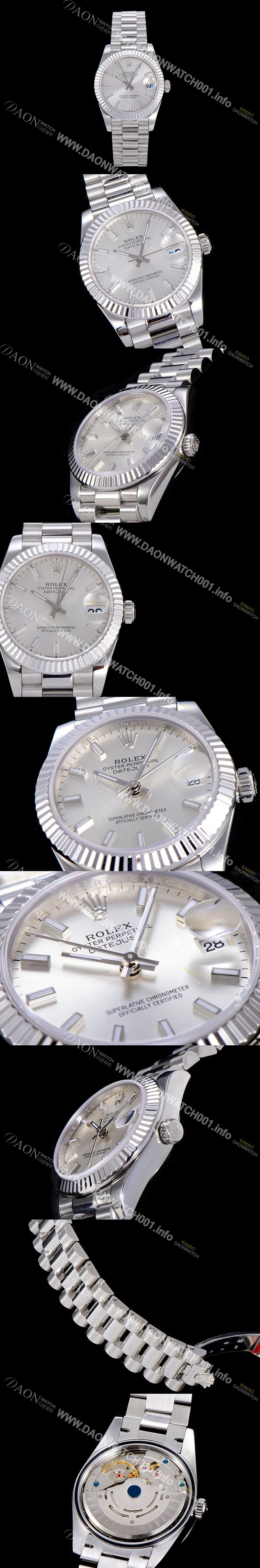 홍콩명품 [로렉스]여성용 레이디 데이져스트 31mm 오토매틱 그레이다이얼 ROL34480