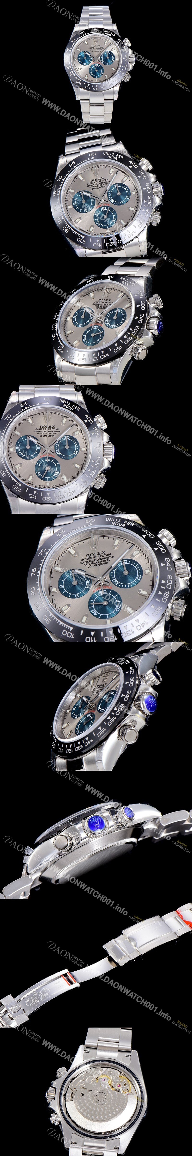 홍콩명품 [로렉스] 남성용 코스모그레프 데이토나 오이스터 40미리 오토매틱 7750-2 타입 그레이다이얼 ROL79363