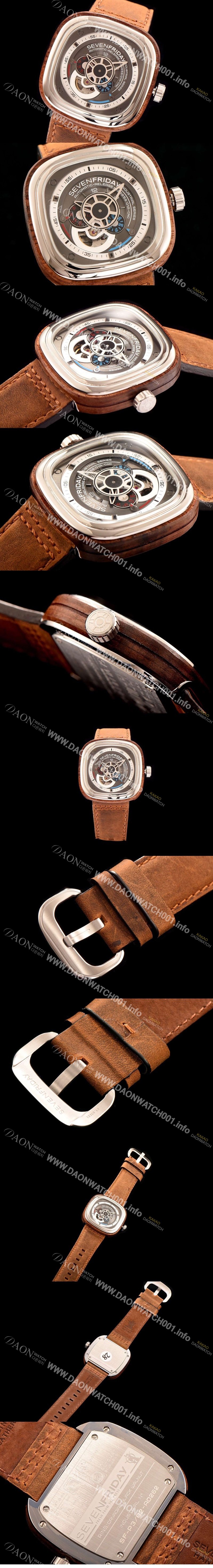 홍콩명품 [세븐프라이데이] 남성용 1:1 베스트 에디션 그레이 다이얼 오토매틱 무브먼트 SEV4241