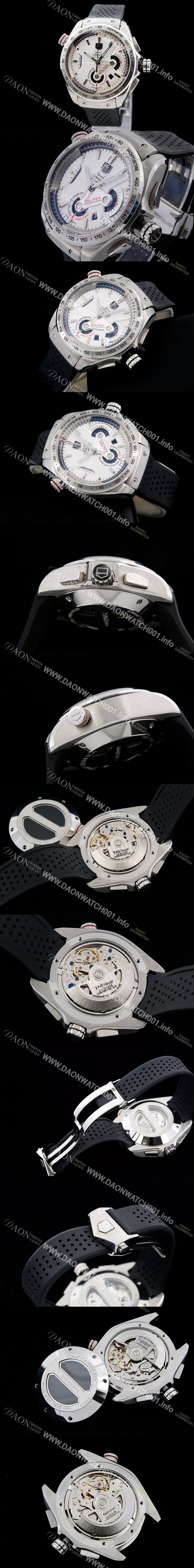 홍콩명품 [태그호이어] 남성용 그랜드 까레라 칼리버 36 RS 블랙다이얼 TAG4205