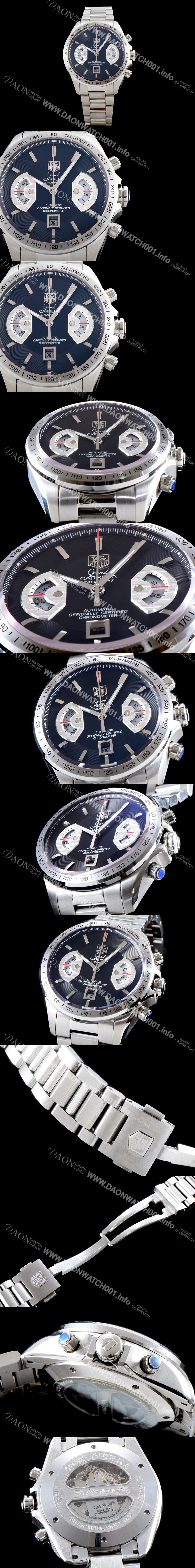 홍콩명품 [태그호이어] 남성용 그렌드 카레라 칼리버 17 ASIA 7750 오토매틱 TAG4244