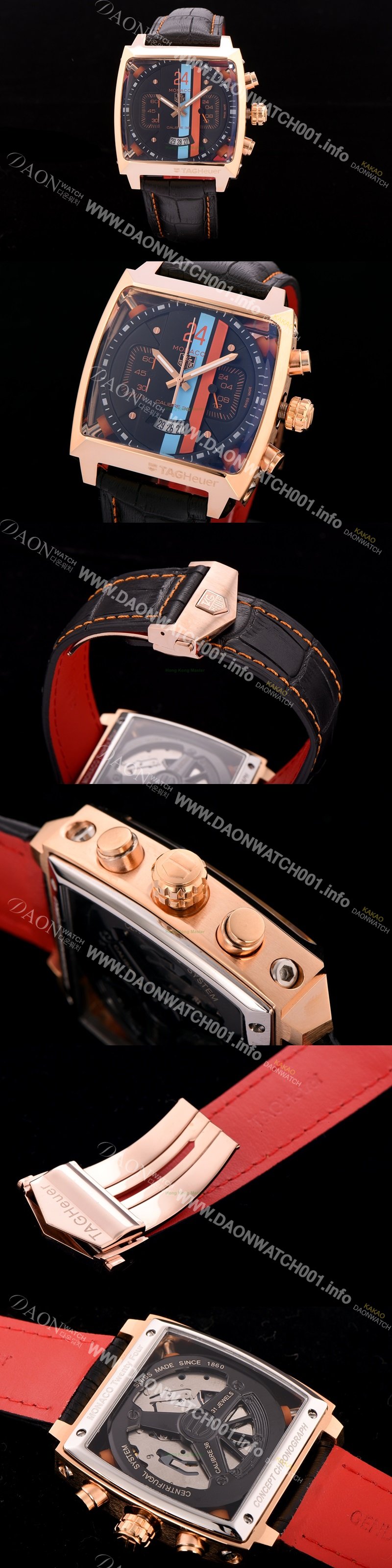 홍콩명품 [태그호이어] 남성용 뉴 모나코 컨셉트 24 크로노그래프 tag0125 스위스 TAG0423