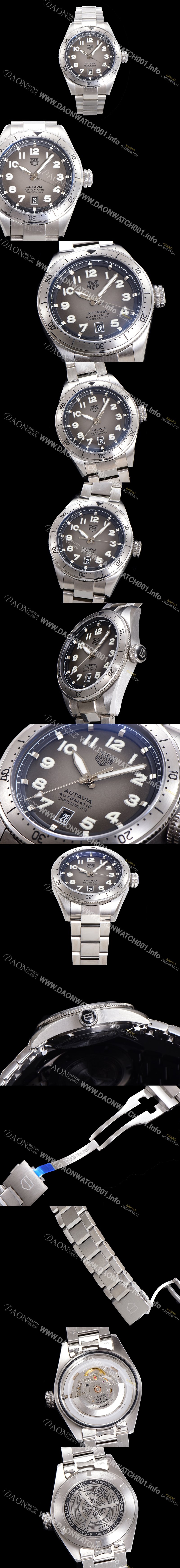 홍콩명품 [태그호이어] 남성용 오타비아 WBE5114 베스트에디션 오토매틱 42미리 그레이다이얼 TAG73875