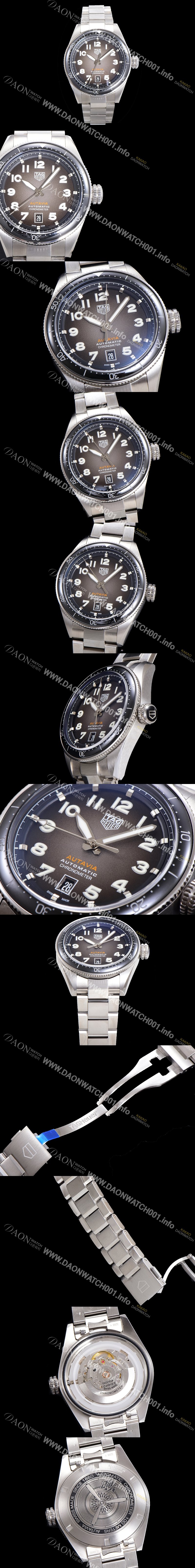 홍콩명품 [태그호이어] 남성용 오타비아 WBE5115  베스트에디션 오토매틱 42미리 그레이다이얼 TAG73833