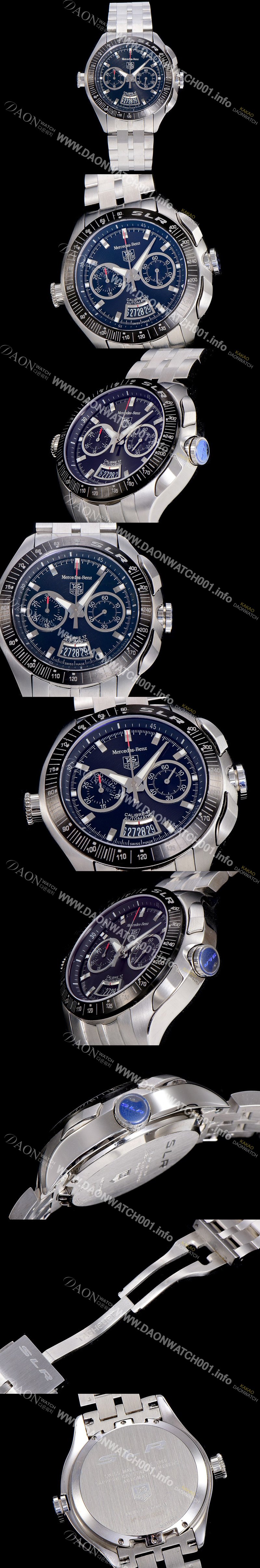 홍콩명품 [태그호이어] 남성용 PVD 타키메터 베젤 오토매틱 45미리 블랙다이얼 TAG73868