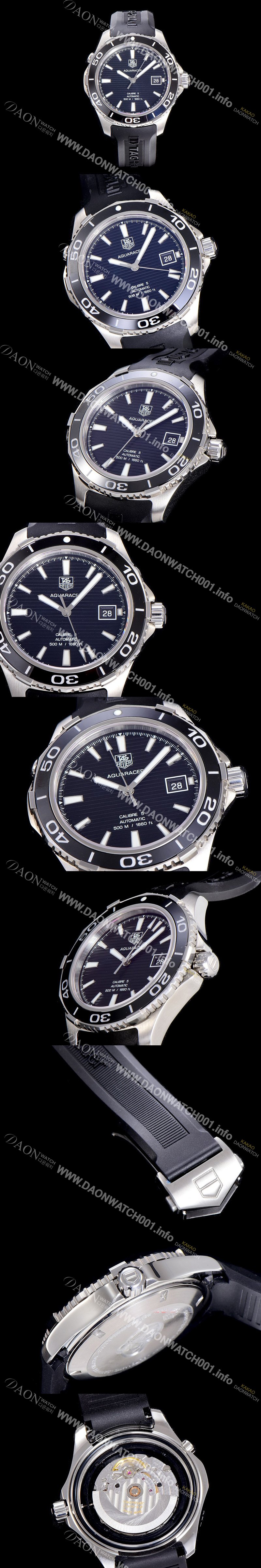 홍콩명품 [태그호이어] 남성용 아쿠아레이서 칼리버 5 세라믹 베젤TAG73933