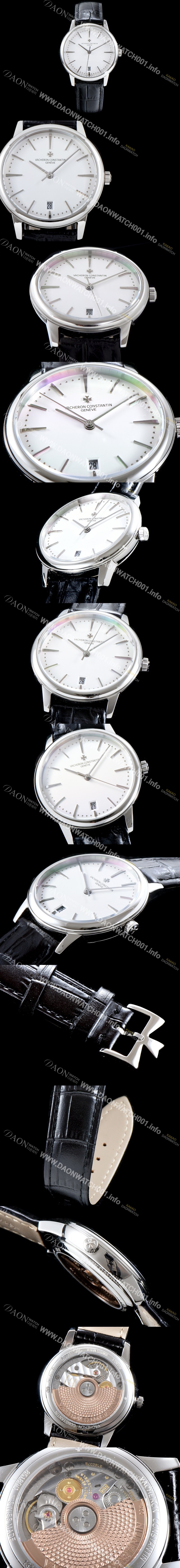 홍콩명품 [바쉐론콘스탄틴] 남성용 패트리모니 85180/000G-9230 셀프 와인딩 드레스 워치!!화이트 다이얼 오토매틱 무브먼트 VAC0220