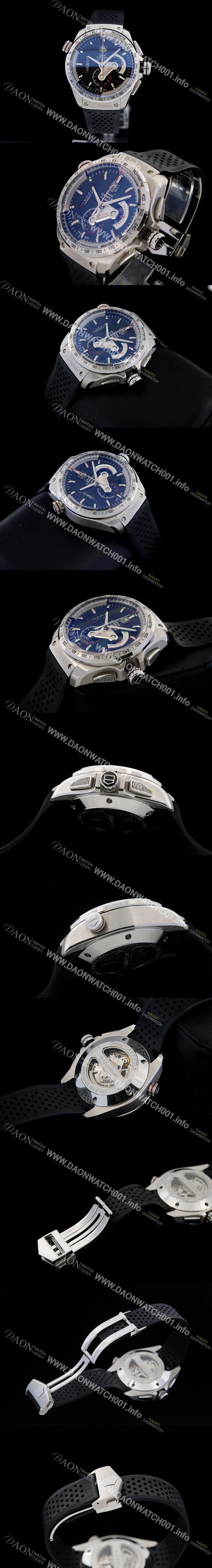 홍콩명품 [태그호이어] 남성용 그랜드 까레라 칼리버 36 RS 블랙다이얼 wa TAG4240