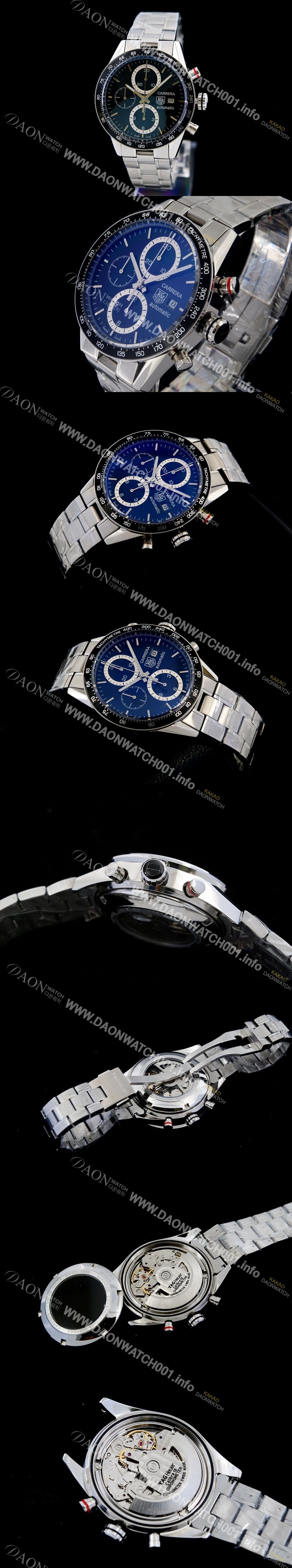 홍콩명품 [태그호이어] 남성용 뉴 까레라 크로노그래프 타키메터 TAG4200